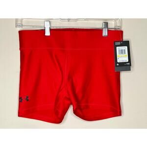 NWT Under Armour Women's HeatGear 3″ Shorty Compression Shorts SIZE Medium